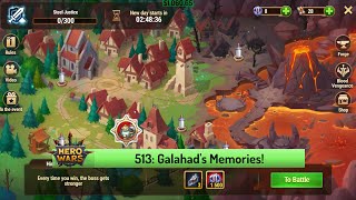 Lets Play Hero Wars 513 Galahads Memories Event and Blood Vengeance Boss [upl. by Novelia]