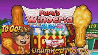 Papas Wingeria To Go GameplayLink Unlimited Money [upl. by Kyre]