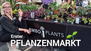 Erster Pflanzenmarkt von BMBO PLANTS 🌱  Verlosung 🥳 [upl. by Rogovy]