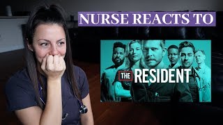 Nurse Watches The Resident  Medical Drama TV Show Reaction [upl. by Golub]