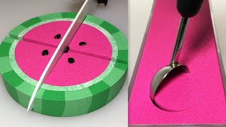 Satisfying Kinetic Sand Scooping  Jabón Relajante Tallado [upl. by Tadeas70]