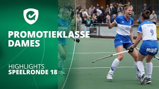 Promotieklasse Dames 20222023  Doelpunten speelronde 18 [upl. by Burchett]