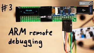 Remote Debugging ARM Chip with SWDJTAG  Hardware Wallet Research 3 [upl. by Ynnavoig]