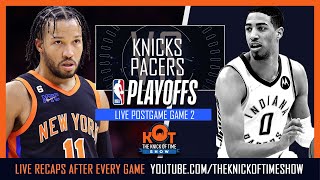 Brunson Channels Willis Reed In Knicks Magical Win Vs Pacers  Knicks Pacers Live Postgame [upl. by Serg]