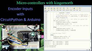 Encoder Inputs with CircuitPython amp Arduino [upl. by Hastie]