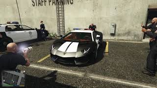 GTA5 como encontrar un super vehículo especial policía 🚨 😮😮😮 [upl. by Nitaf]