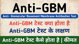 AntiGBM Antibodies Test in hindi  AntiGlomerular Basement Membrane Antibodies Test  Symptoms [upl. by Ferino]