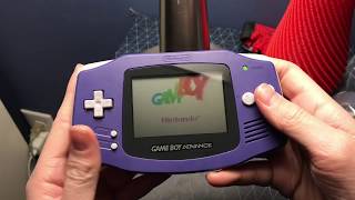 Gameboy Advance in 2020  Unboxing  Gameplay [upl. by Jarrod]