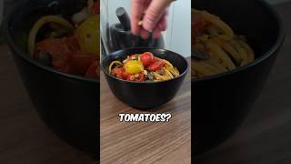 Saucy cherry tomato pasta recipe 🍝 [upl. by Buchalter460]