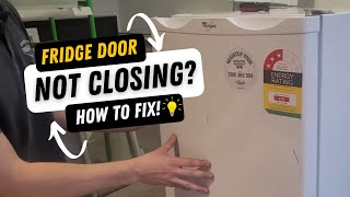 How to fix refrigerator door that wont close properly [upl. by Tonie]