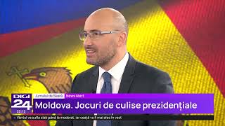 Usatîi clasat al treilea la prezidențialele din Moldova recunoaște imixtiunile Rusiei în alegeri [upl. by Leshia]