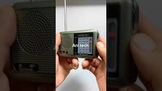 mini radio tech anitech gadgets ytshorts [upl. by Zelma427]