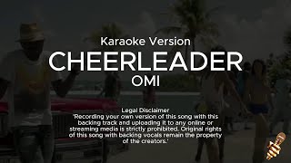 OMI  Cheerleader Felix Jaehn Remix Karaoke Version [upl. by Chubb]