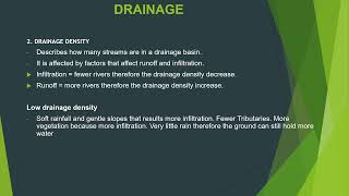 Geography Grade 12 Geomorphology Drainage system in South Africa by MR I Nkumbuza [upl. by Meggie]