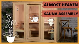 2018  How to Build a BridgeportBraxton Indoor Sauna Almost Heaven [upl. by Ledda]