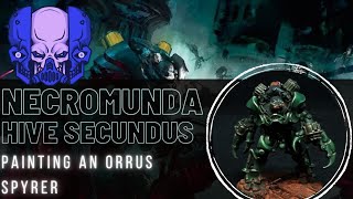 Painting Necromunda Hive Secundus  Orrus Spyrer [upl. by Ardnuahsal]