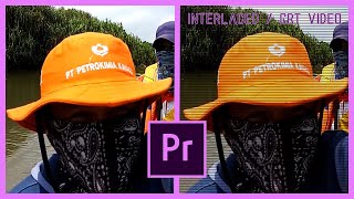 How To Create Interlaced  CRT Video  Adobe Premiere Tutorial [upl. by Intosh]