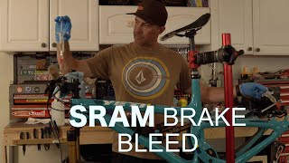 SRAM Code RSC Brake Bleed You can do it its easy [upl. by Glad295]