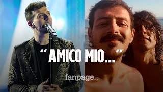 Ermal Meta e la lettera a Leonardo Lamacchia quotAmico mio il tuo percorso è stato veroquot [upl. by Naesed]