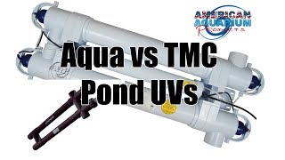 Aqua Ultraviolet Pond UV vs TMC AAP Pond UV Clarifier Sterilizer [upl. by Sheffield701]