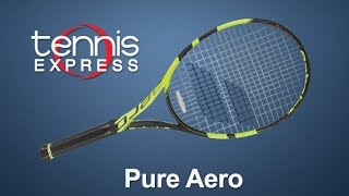 Babolat Pure Aero Racquet Review  Tennis Express [upl. by Cown]