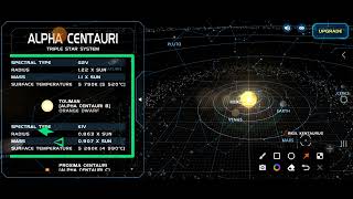 STARS SOLAR SYSTEM PLATFORMRIGIL KENTAURUS [upl. by Ellenehc]