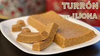 TURRÓN DE JIJONA o TURRÓN BLANDO la receta CASERA  Cocinandoporlavida [upl. by Ybeloc]