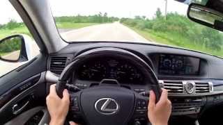 2013 Lexus LS600h L  WR TV POV Test Drive [upl. by Anaet]