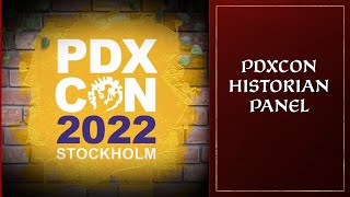 PDXCON Historian Panel [upl. by Sylado]