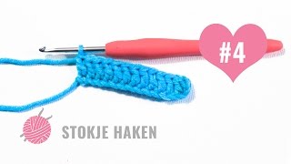 4 Stokje haken  Haken voor beginners [upl. by Aralc341]