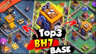 Builder Hall 7 Base Copy Link 2023  Builder Hall 7 Base Layout Clash Of Clans [upl. by Jerrine]