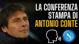 La conferenza stampa di presentazione di Antonio Conte [upl. by Ellenhoj154]