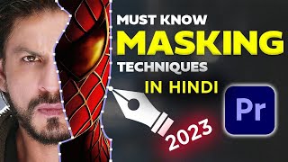 How to use mask in Premiere pro hindi  Premiere Pro masking full explaination 2023 [upl. by Sew]