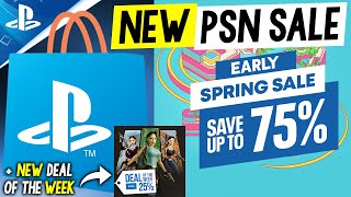 NEW PSN SALE LIVE NOW EARLY SPRING SALE  MASSIVE NEW PSN SALE SOON [upl. by Orsay]