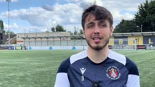 Slough Town 41 Potters Bar Town  Slavi Spasov interview  27 July 2024 [upl. by Hamian587]