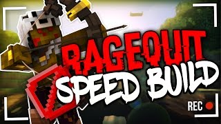 MAXOU RAGEQUIT EN SPEED BUILD BATTLE ❤ [upl. by Mazurek285]