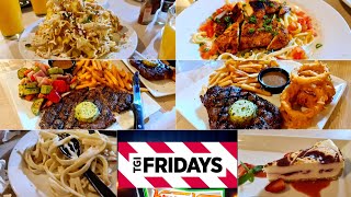 Dining at TGI Fridays Restaurant in Riyadh KSA [upl. by Ydroj]