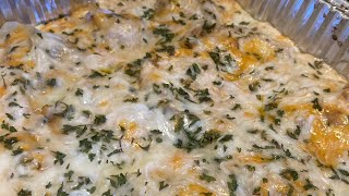 Stuffed Shells Chicken Alfredo [upl. by Aihppa]