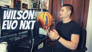 Wilson EVO NXT NAJLEPSZA piłka do koszykówki na rynku [upl. by Azarcon]