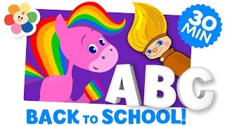 Back to School Learning Videos  Preschool Cartoons for Kids  Phonics Numbers amp more  BabyFirst [upl. by Jasun216]