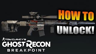 Ghost Recon Breakpoint  How To Unlock G28 Scout quotWolvesquot Variant Signature Weapon [upl. by Mchenry]