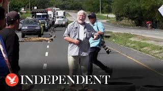 Motorist fatally shoots two climate protesters blocking Panama road [upl. by Nolan814]