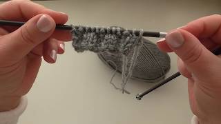 learn to knit  2x2 Rib UK [upl. by Anse]