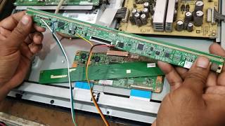 TCON BOARD REPAIRING METHOD EASY BY LCD amp LED TV [upl. by Iramo]