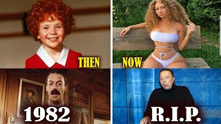 ANNIE 1982 Cast Then And Now 2023 What The Cast Of Annie Looks Like Today [upl. by Lamar599]