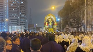 En Vivo Procesión del Señor De Los Milagros De Regreso a la Iglesia De Las Nazarenas 19102023 [upl. by Mairam]