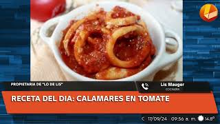 Hoy cocinamos calamar en salsa de tomate una comida para salir de lo habitual [upl. by Inilahs803]