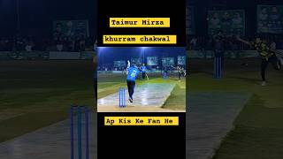 Khurram chakwal Ke Batting Khurram Chakwal Ke Staylish Sixes KC Ke Batting tapeballcricket shorts [upl. by Carla]