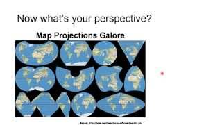 Map Projections and Peoples Perceptions [upl. by Airdnoed]