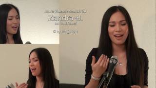 quotBecause you loved mequot with ZandraB cover Celine Dion [upl. by Pammi]